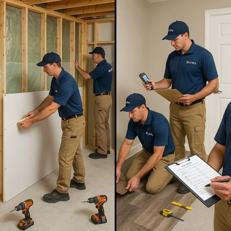 Repairs and Reconstruction process in Port Allegany, PA