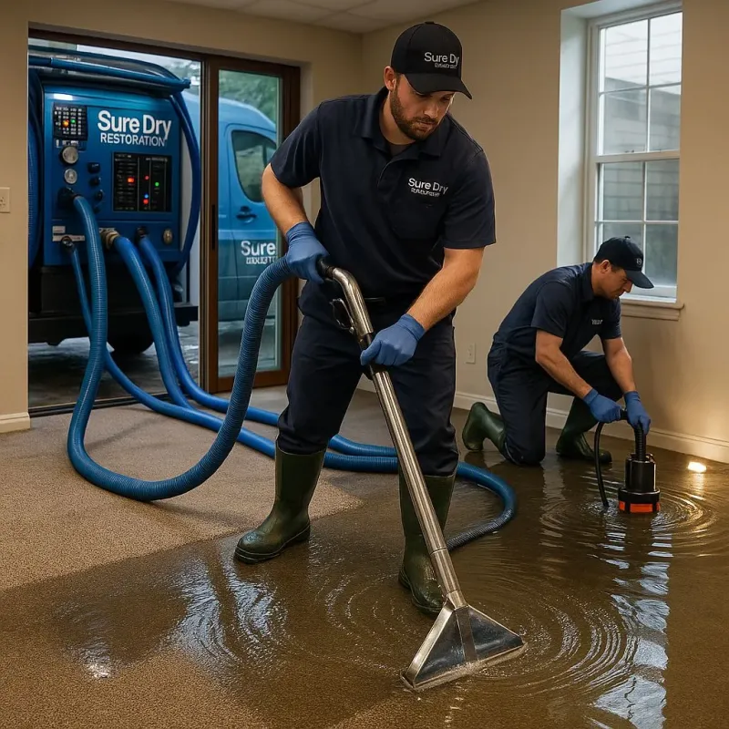 Water Extraction and Removal process in Port Allegany, PA